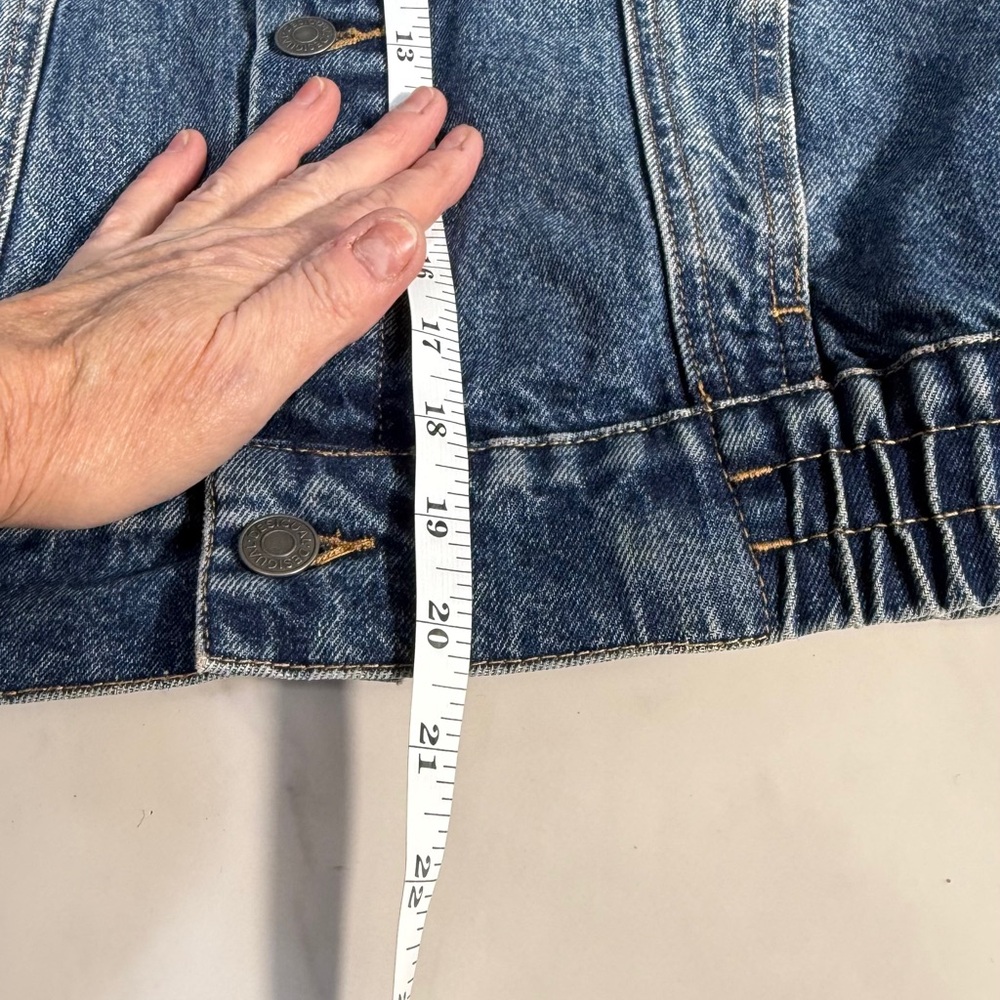 Desigual $269 Multicolor Embroidered Jean Jacket multi pattern high end market - Picture 9 of 11